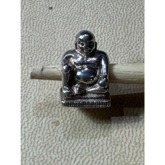 Trollbeads Sterling Silver Buddha Bead - Picture 1 of 5